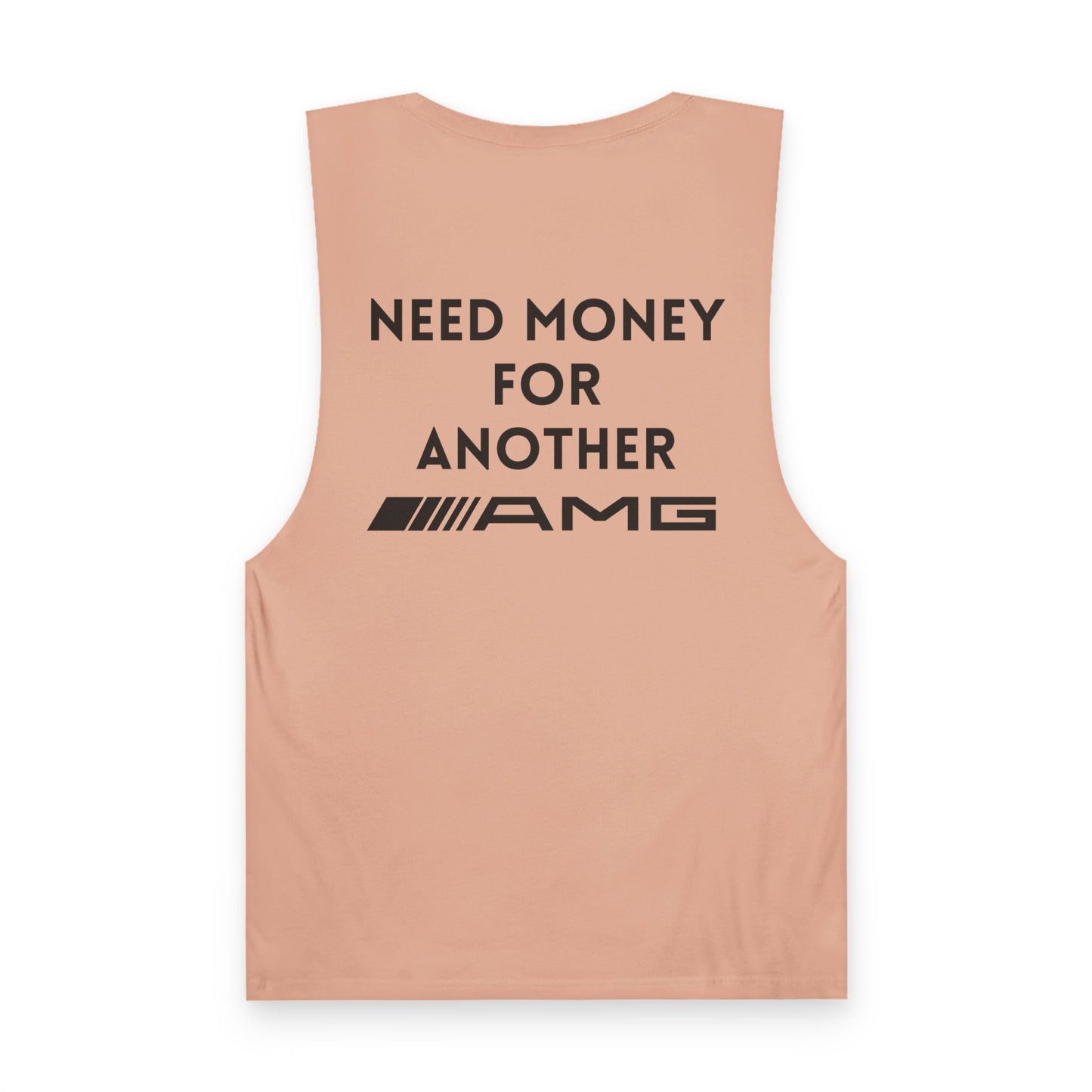 AMG Car Enthusiast Tank Top — "Go Find It" / "Need Money For Another AMG"