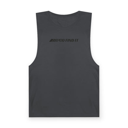 AMG Car Enthusiast Tank Top — "Go Find It" / "Need Money For Another AMG"